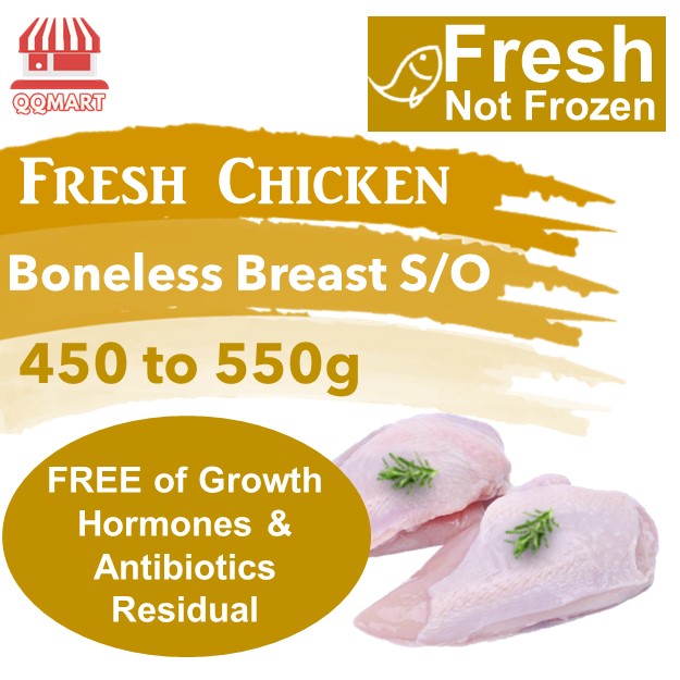 Fresh Chicken Boneless Breast Skin On